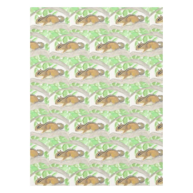 Chipmunk Tischdecke (Vorderseite)