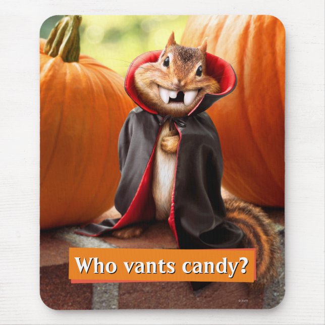Chipmunk Vampire Mousepad (Vorne)