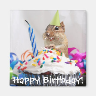 Chipmunkgeburtstagsfeier Magnet
