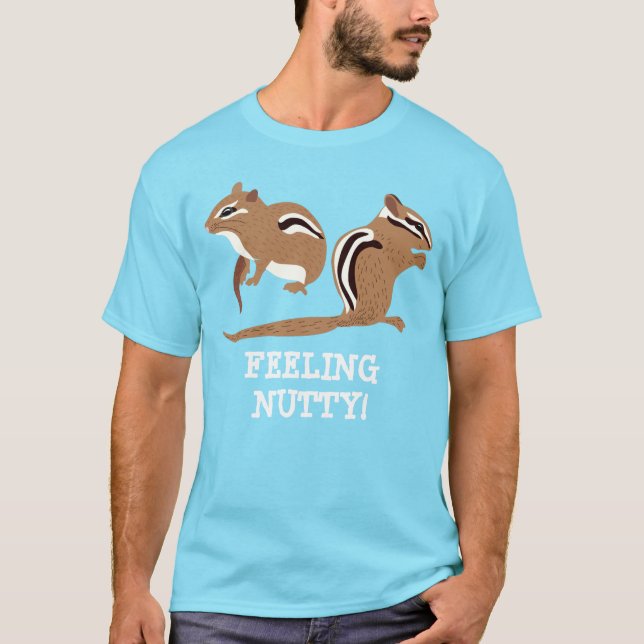 Chipmunks, message personnalisé, T-shirt (Devant)