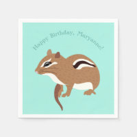 Chipmunks Themed Birthday Party Custom
