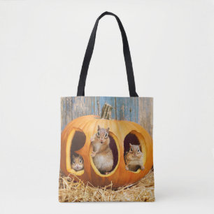 Chipmunkte Inside Boo Jack-o-Lantern Tasche