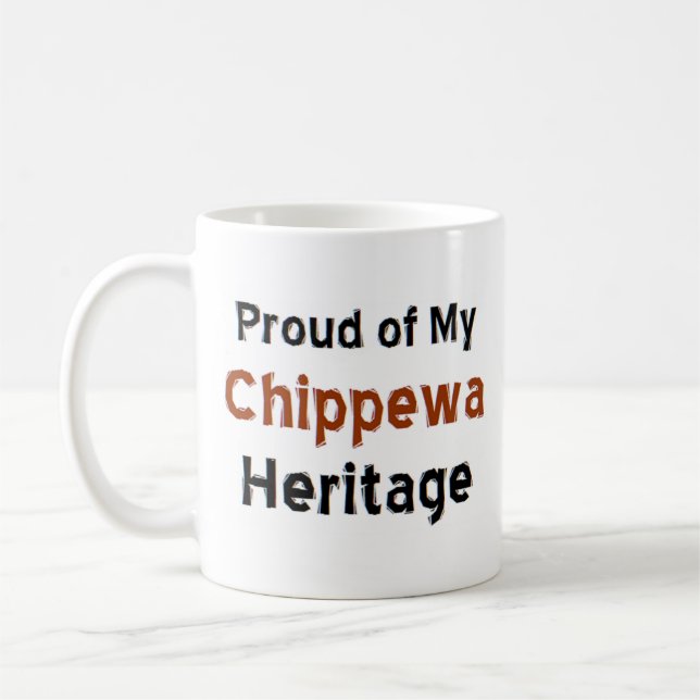 Chippewa Kulturkaffee-Tasse Kaffeetasse (Links)