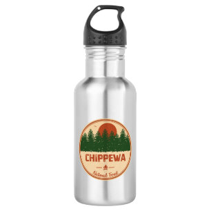 Chippewa-Nationalwald Edelstahlflasche