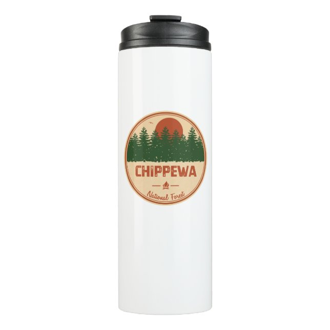 Chippewa-Nationalwald Thermosbecher (Vorderseite)