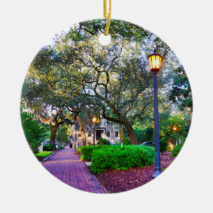 Chippewa-Platz Savannah Keramik Ornament