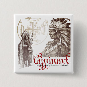 Chippiannock Dorf des toten Knopfes Button