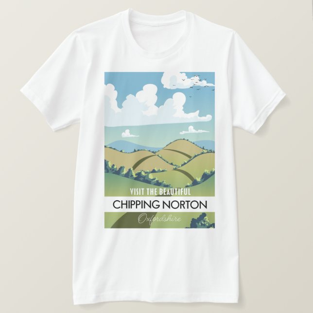 Chipping Norton Oxfordshire T-Shirt (Design vorne)