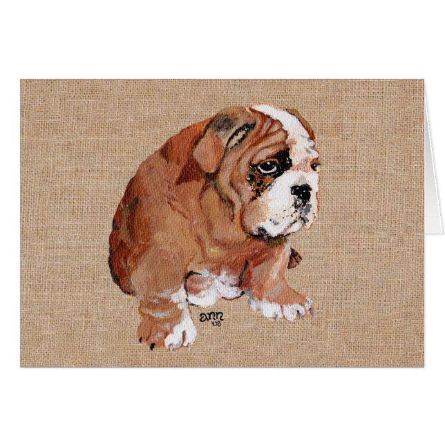 Chippon anglais Bulldog (Devant horizontal)