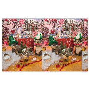 Chippy Christmas Fun! Stoff