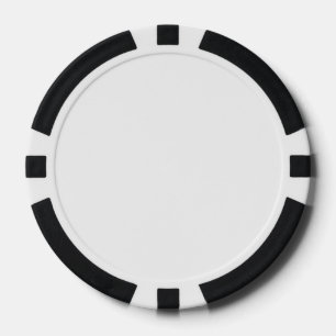 Chips aus zusammengesetztem Poker, schwarz gestric
