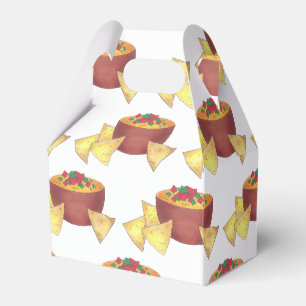 Chips Chili Con Queso Blanco Nachos Käsedip Geschenkschachtel
