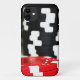 Chips Gambling Casino Gewinnen Spiel Luck Risiko W iPhone 11 Hülle