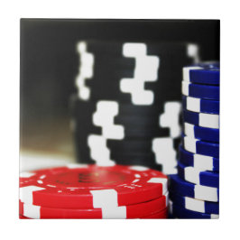 Chips Gambling Casino Gewinnen Spiel Luck Risiko W Fliese