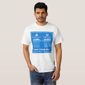 "Chips le T-shirt des hommes contre Xbloods"