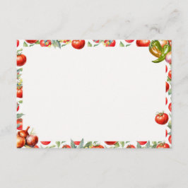 Chips 'N Salsa Blank Recicard Begleitkarte