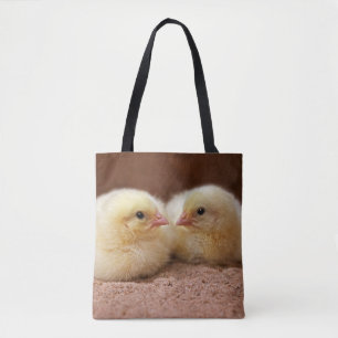 Chips überall auf der Drucktasche Tasche