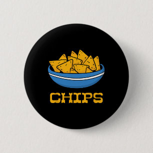 Chips und Salsa Matching Halloween Cinco de Button