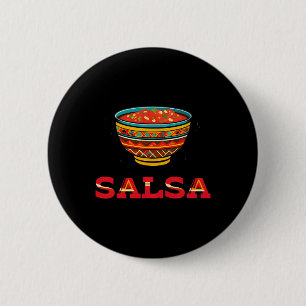 Chips und Salsa-Matchköpfe Button