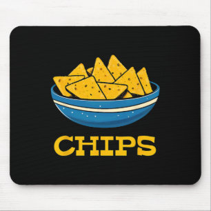 Chips und Salsa-Matchköpfe Mousepad