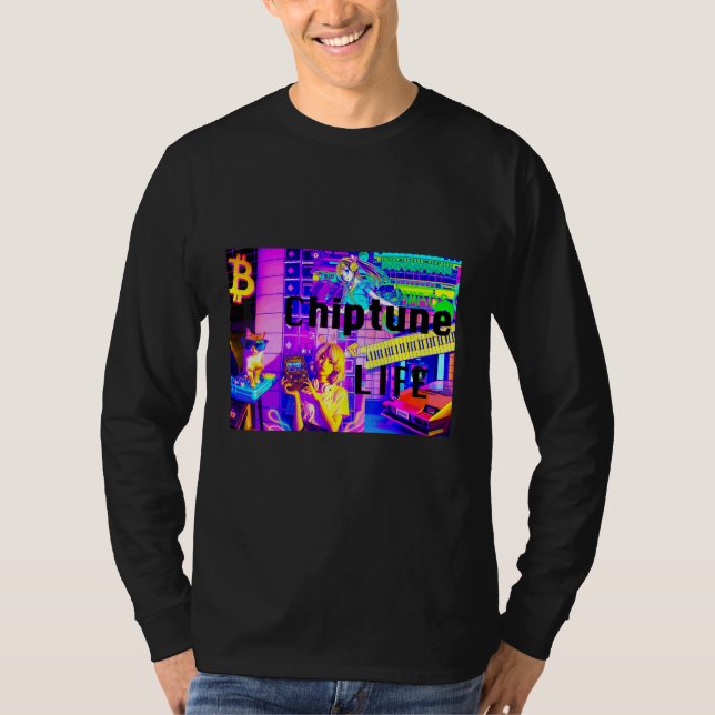 Chiptune-Leben T-Shirt (Vorderseite)