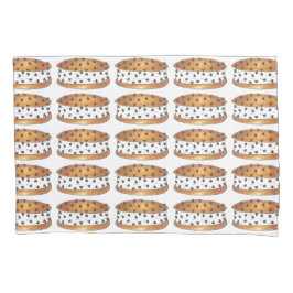 Chipwich Chocolate Chip Cookie Ice Creme Sandwich Kissenbezug