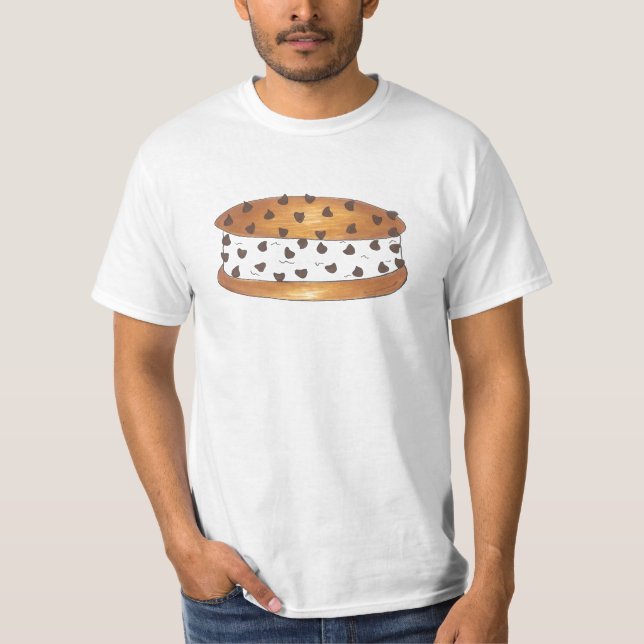 Chipwich Chocolate Chip Cookie Ice Creme Sandwich T-Shirt (Vorderseite)