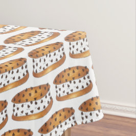 Chipwich Chocolate Chip Cookie Ice Creme Sandwich Tischdecke