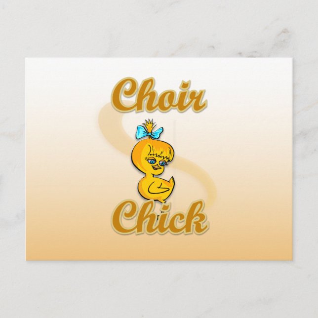 Chir Chick Postkarte (Vorderseite)