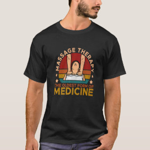 Chir der Physiotherapeutin Rede und Massage T-Shirt