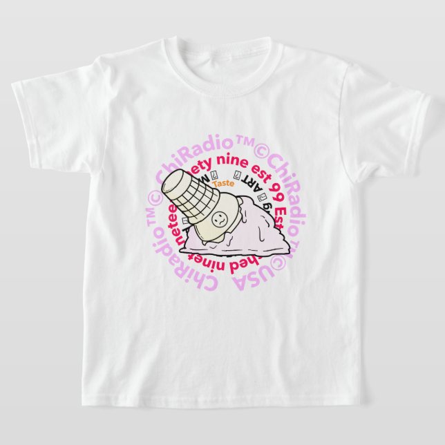 CHIRadio LLC EisCreme-Hut T-Shirt (Ablage )