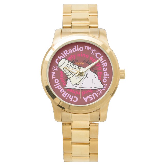 ChiRadioLLC ™ IceCream Armbanduhr (Vorderseite)