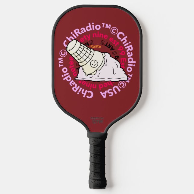 ChiRadioLLC ™ IceCream Pickleball Schläger (Vorderseite)