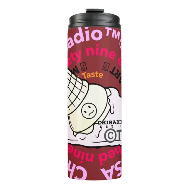 ChiRadioLLC ™ IceCream Thermosbecher (Vorderseite)