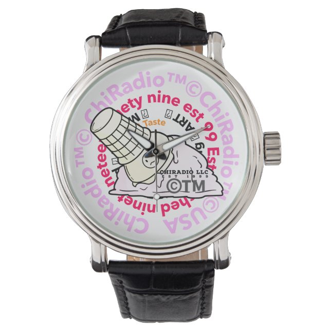 ChiRadioLLC ™ IceCream Watch Armbanduhr (Vorderseite)