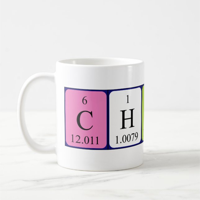 Chirine Periodenname Tasse (Links)
