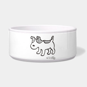 Chiro der Jack-Russell-Terrier Napf