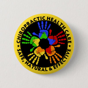 Chiro Gesundheitswesen-Knopf Button