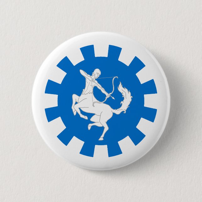 Chiron-Orden Knopf Button (Vorderseite)