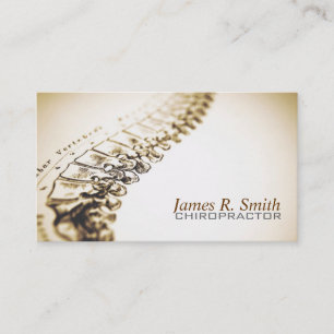 Chiropractic Clinic Business Card / Gesundheit Visitenkarte