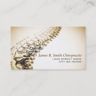 Chiropractic Clinic Business Card Visitenkarte
