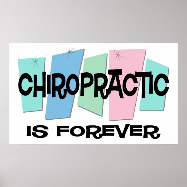 Chiropractic Is Forever Poster (Vorne)