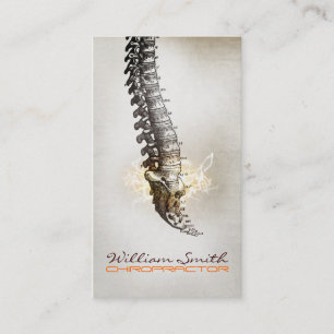 Chiropractor Business Card Visitenkarte