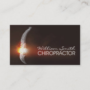 Chiropractor Business Card Visitenkarte