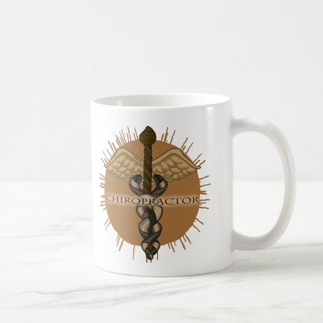 Chiropractor Caduceus mug (Droite)