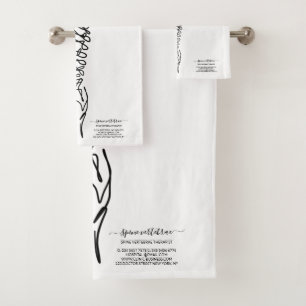 Chiropraktik Anatomie Orthopäde Badhandtuch Set