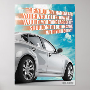 Chiropraktik-Auto-Plakat Poster