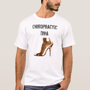 Chiropraktik-Diva-Leinen-Shirt T-Shirt