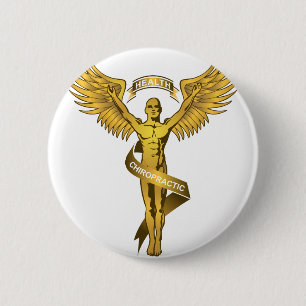 Chiropraktik-Engel Button