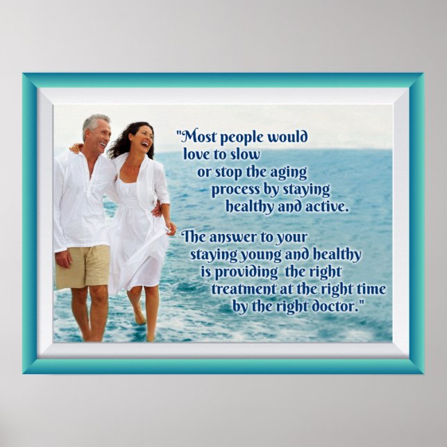 Chiropraktik ist die Antwort Poster (Vorne)